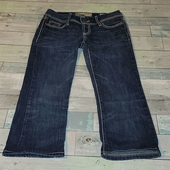 BKE Starlite Capri Jeans sz 27 - Picture 1 of 5